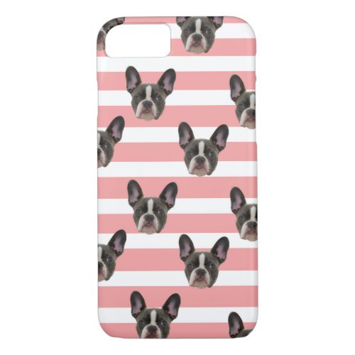 French bulldog pattern iPhone 87 case