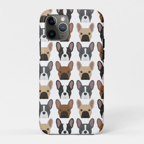 French Bulldog Patterned Phone Case