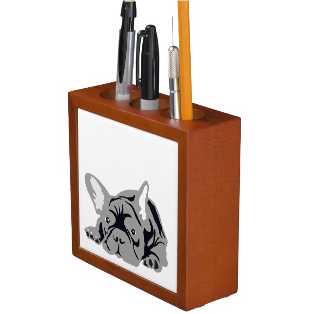 French Bulldog Pencil Holder (In Situ)