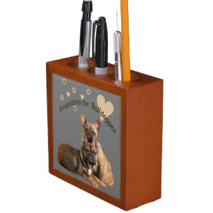French Bulldog Pencil Holder Pen Holder