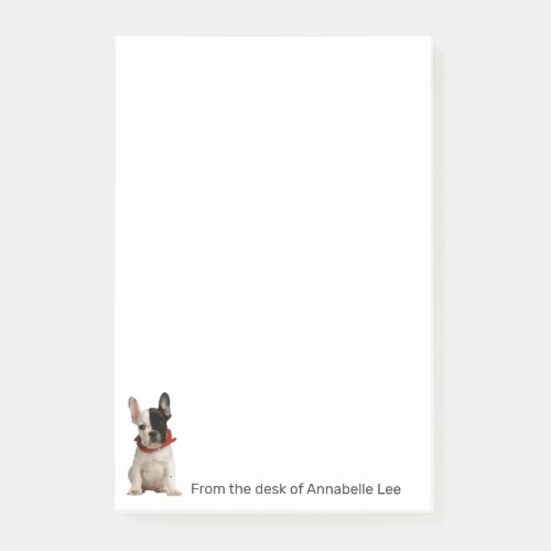French Bulldog Personalize Notes
