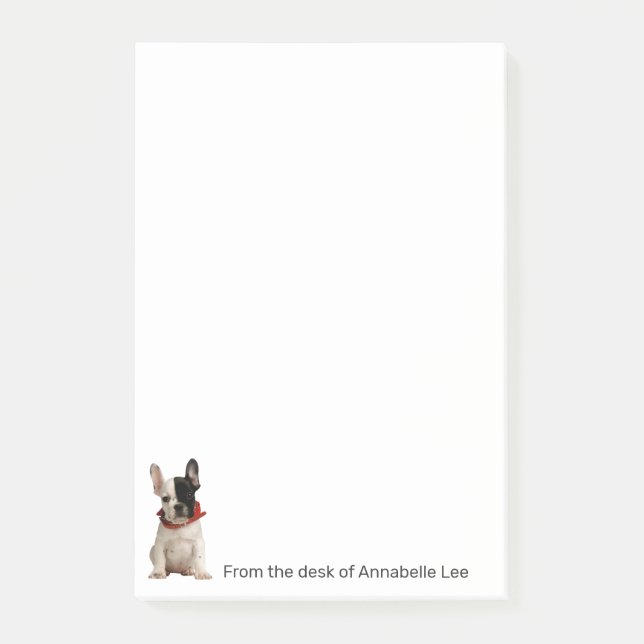 French Bulldog Personalize Notes (Front)