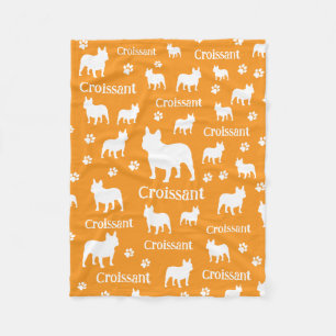 French Bulldog Personalized Dog Blanket Frenchie 