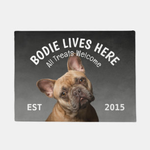 French Bulldog Personalized Dog Lover Doormat