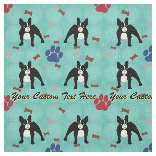 French Bulldog - Personalized Fabric