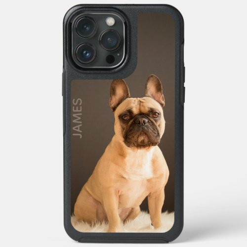 French Bulldog Personalized Name  Dog iPhone 13 Pro Max Case