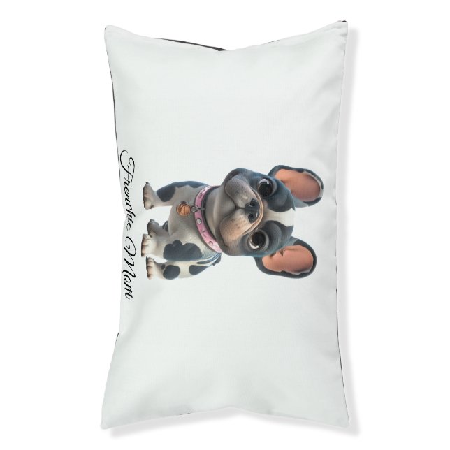 French Bulldog Pet Bed (Front Vertical)