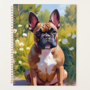 French Bulldog Pet Painting Dog Art Planner