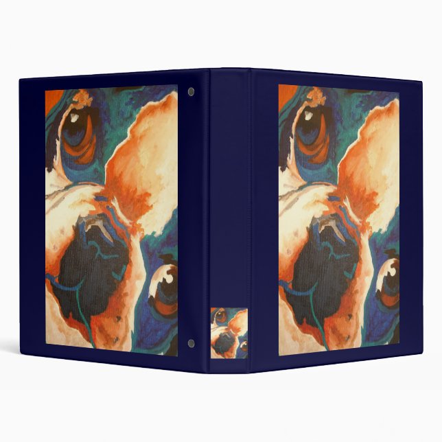 French Bulldog Pet Portrait Binder (Background)