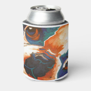 French Bulldog Pet Portrait Can Cooler