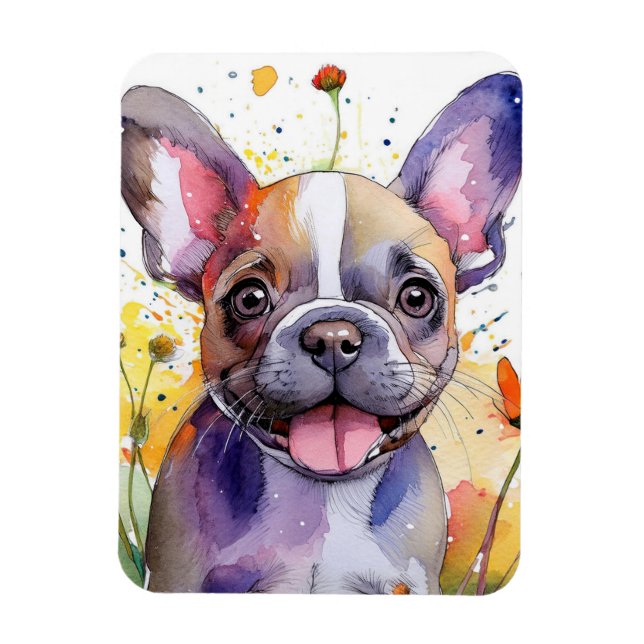 French Bulldog Photo Magnet (Vertical)