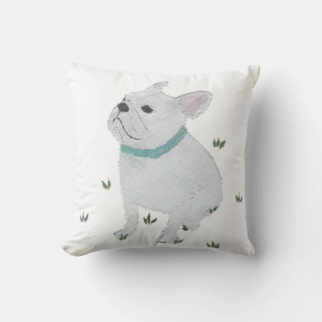 French Bulldog Pillow (Front)