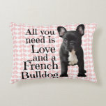 French Bulldog Pillow - Love at Zazzle