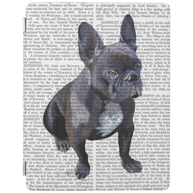 French Bulldog Plain iPad Air Cover (Front)