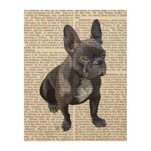 French Bulldog Plain Wood Wall Decor