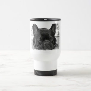 French Bulldog Plastic Travel Mug
