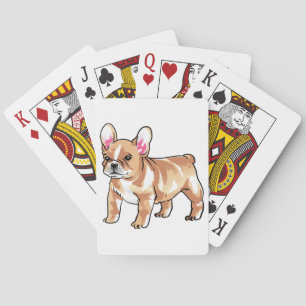 French Bulldog Poker Cards