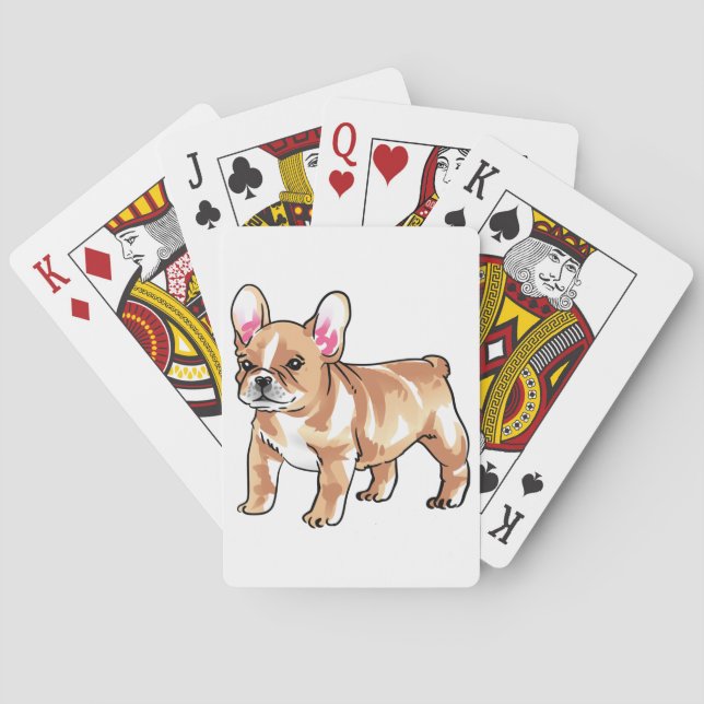 French Bulldog Poker Cards (Back)