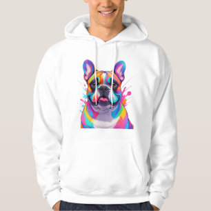 French Bulldog Pop Art French Bulldog Hoodie