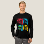 French Bulldog Pop Art Tri-Blend Shirt