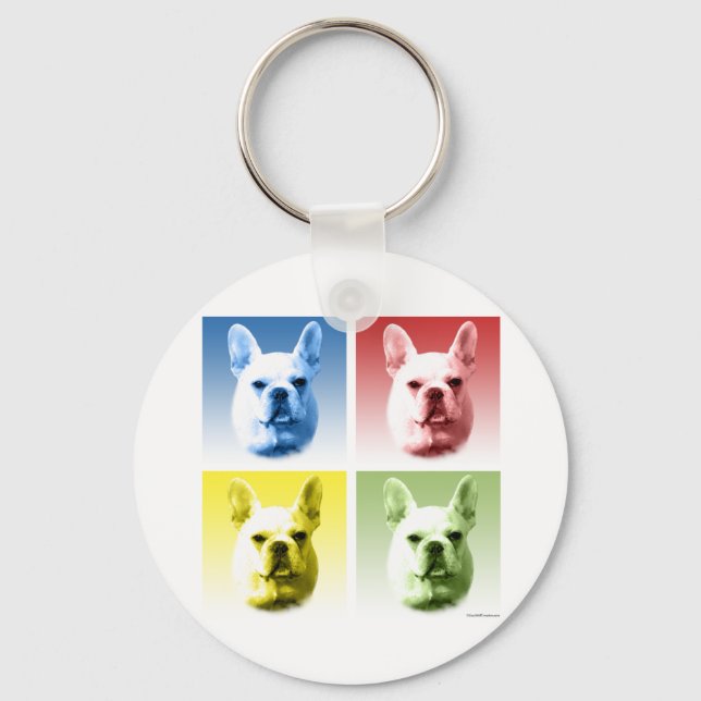 French Bulldog Pop Keychain (Front)