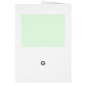 French Bulldog postcard (Back)