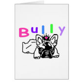 French Bulldog postcard (Front)