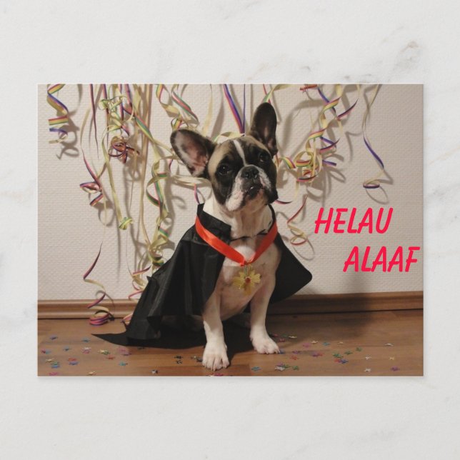French Bulldog Postcard Carnival (Front)