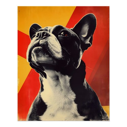 French Bulldog Poster