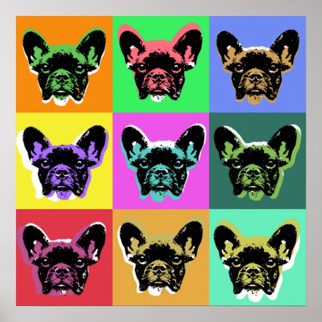 French bulldog poster (Front)