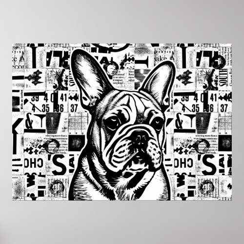 French Bulldog Poster Or Print