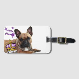 French Bulldog Princess French Bulldog Luggage Tag