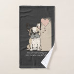 French bulldog puppies - Cute and full of Love Hand Towel