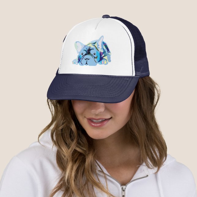 French Bulldog Puppies Trucker Hat (In Situ)