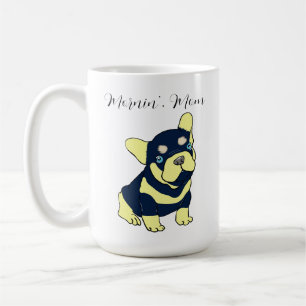 French Bulldog Puppy Cartoon Coffee Mug