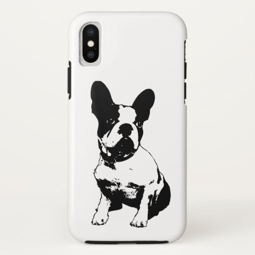 French Bulldog Puppy iPhone X Case