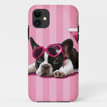 French Bulldog Puppy Iphone 11 Case by MarylineCazenave at Zazzle