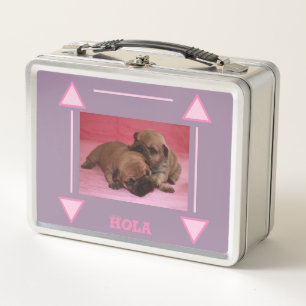 French Bulldog Puppy French Bulldog Metal Lunch Box