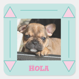 French Bulldog Puppy French Bulldog Square Sticker