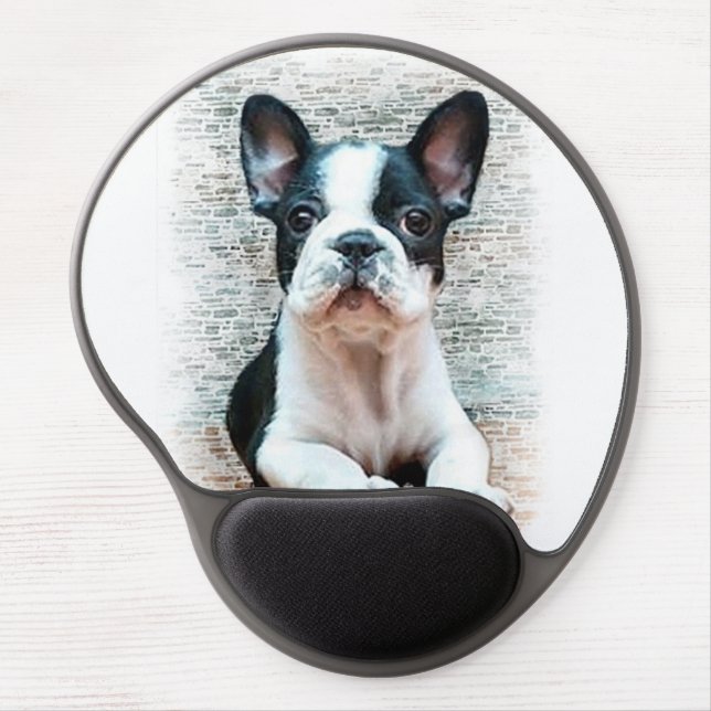 French Bulldog puppy Gel Mouse Pad (Front)