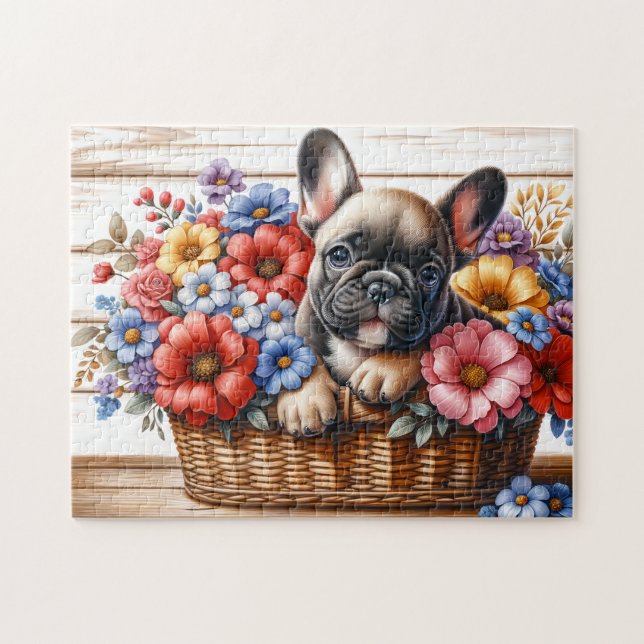 French Bulldog Puppy Jigsaw Puzzle (Horizontal)