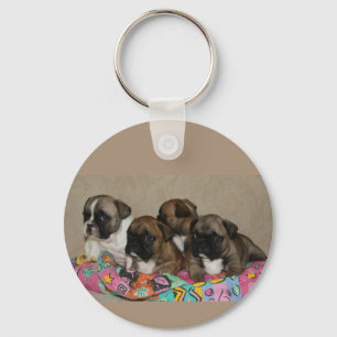 French Bulldog Puppy Keychain