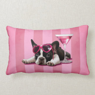 French Bulldog Puppy Lumbar Pillow