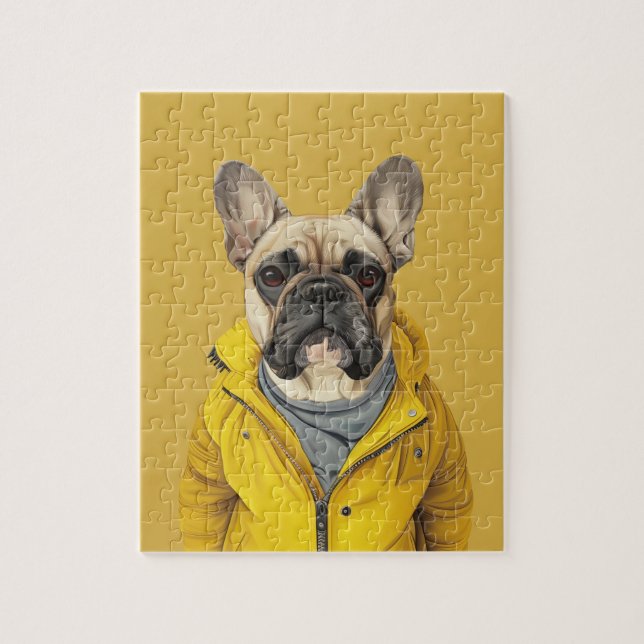 French Bulldog puzzle  (Vertical)