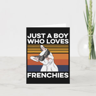 French Bulldog Quote For Your Frenchie Husband Card
