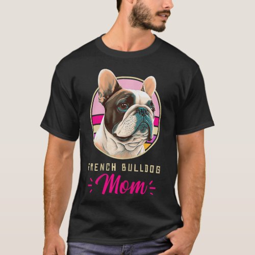 French Bulldog Retro Outfits Clothes Frenchie Dog  T_Shirt