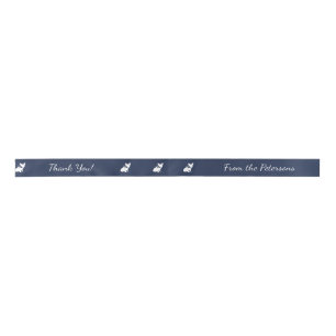 French Bulldog Ribbon with Custom Text
