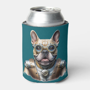 French Bulldog Robot Father's Day Can Cooler