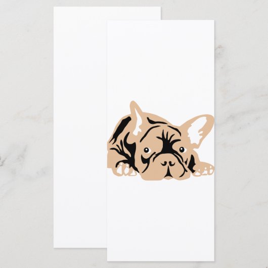 French Bulldog rose (Front/Back)