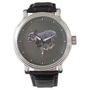 French Bulldog Running Watch